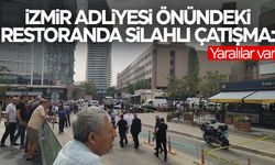 İzmir Adliyesi önünde kan aktı!