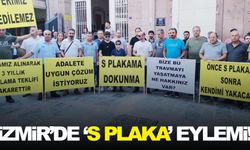 İzmir’de ‘S plaka’ eylemi!