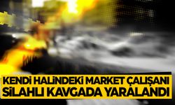 İzmir'de silahlı kavgada olayla ilgisi olmayan market çalışanı ile 1 kişi yaralandı