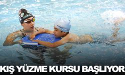 İlçede kış yüzme kursu başlıyor