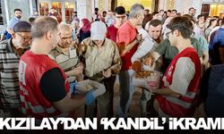 Kızılay'dan Mevlid Kandilinde ikram