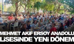 Mehmet Akif Ersoy Anadolu Lisesinde yeni dönem