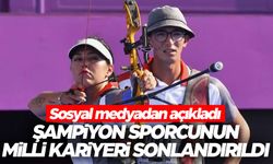 Milli kariyeri sonlandırıldı... Sosyal medyadan açıklama yaptı