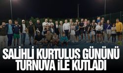 Salihli’de kurtuluş günü anısına turnuva