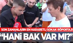 Son zamanların en hararetli sokak röportajı! Çıkarıp gösterdi...