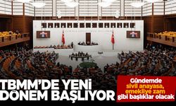 Meclis’te yeni dönem başlıyor… Gündem yoğun