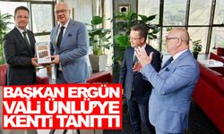 Vali Ünlü’den Başkan Ergün’e ziyaret