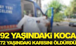 Yaşlı çiftin tartışması kanlı bitti