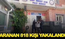 İzmir’de aranan 818 kişi yakalandı