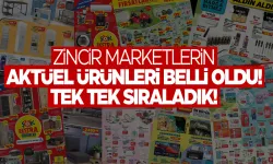 Zincir marketlerde bu hafta… Aktüel ürünler belli oldu!