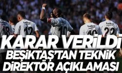 Beşiktaş teknik direktör kararını açıkladı