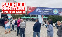 Büyükşehir Salihlili şehitleri unutmadı