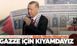 Cumhurbaşkanı Erdoğan’dan Büyük Filistin Mitingi’nde önemli açıklamalar