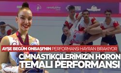 Cimnastik Milli Takımımız horon performansı ile madalya aldı