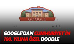 Google'dan Cumhuriyet'in 100. yılına özel doodle