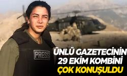 Gazeteci Fulya Öztürk'ün 29 Ekim kombini gündem oldu