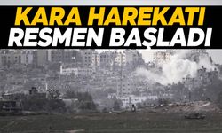 Gazze’ye kara harekatı resmen başladı!