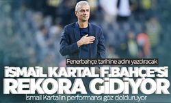 İsmail Kartal tarihi rekora koşuyor... Fenerbahçe göz dolduruyor