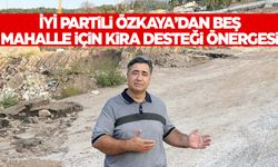 İYİ Partili Özkaya’dan 5 mahalle için kira desteği önergesi