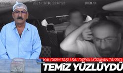 Kaldırım taşlı saldırıya uğrayan taksici: “Temiz yüzlüydü"