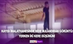 Bir gıda teröristi daha! Kayısıların üzerine çıkıp ezdi, o anları sosyal medyada paylaştı