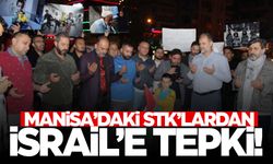 Manisa’daki STK’lardan İsrail protestosu ve boykot çağrısı