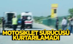 Manisa'da motosiklet ile otomobil çarpıştı: 1 ölü  