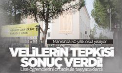 Manisa'da velilerin tepkisi sonuç verdi! Eylem yapılmayacak