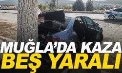 Muğla’da trafik kazası: 5 yaralı  