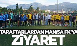 Taraftarlardan Manisa FK’ya ziyaret