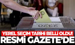 Yerel Seçimlerin 31 Mart'ta yapılması kararı Resmi Gazete’de