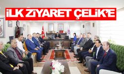 AK Parti Şehzadeler Yönetimi'nden ilk ziyaret Başkan Çelik'e