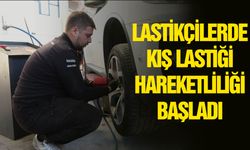 Araç sahipleri kış bakımı ve kış lastiği için lastikçilerde