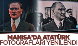 Batı Kışla duvarlarındaki Atatürk fotoğrafları yenilendi