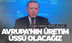 Cumhurbaşkanı Erdoğan kararlıyız diyerek duyurdu!