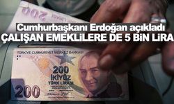 Çalışan emeklilere müjde… Erdoğan açıkladı!