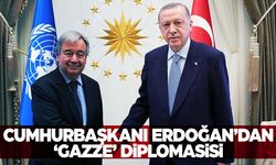 Cumhurbaşkanı Erdoğan, BM Genel Sekreteri Guterres ile görüştü  