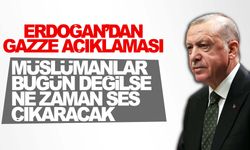 Cumhurbaşkanı Erdoğan'dan Müslüman dünyasına sesinizi çıkarın çağrısı