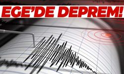 AFAD duyurdu… Ege’de peş peşe iki deprem!