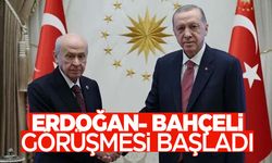 Beştepe'de Erdoğan-Bahçeli görüşmesi başladı!