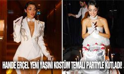 Hande Erçel yeni yaşını kostüm temalı partiyle kutladı! 30. yaş pozlarına beğeni yağdı