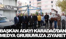 İYİ Partili Karadağ’dan medya grubumuza ziyaret