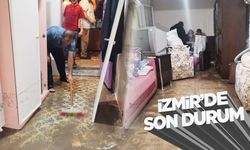 İzmir’de su basan evler savaş alanına döndü