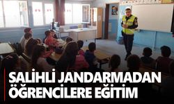 Jandarmadan öğrencilere trafik eğitimi