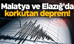 Malatya ve Elazığ’da deprem