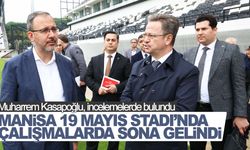 Manisa 19 Mayıs Stadı'nda çalışmalarda sona gelindi  