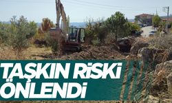 Manisa'da taşkın riski önleniyor