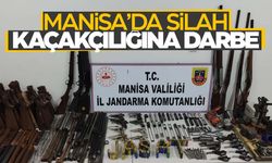 Manisa’da jandarmadan yasadışı silah tüccarlarına operasyon