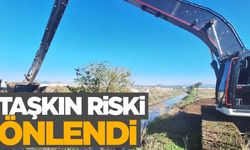 Manisa’nın o ilçesinde taşkın riski önlendi!