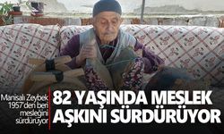 Mesleğini hediyelik semer yaparak yaşatıyor